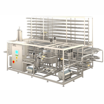 Unidad y sistema pasteurizador de jugo tubular